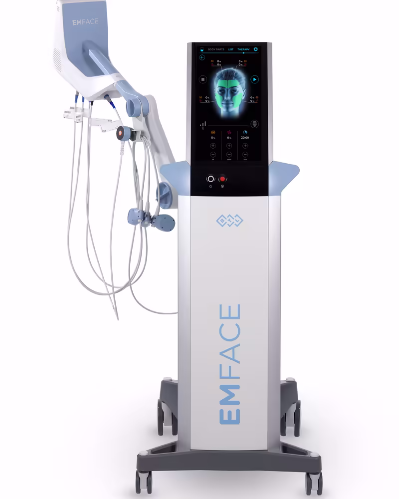BTL Emface device with its applicators