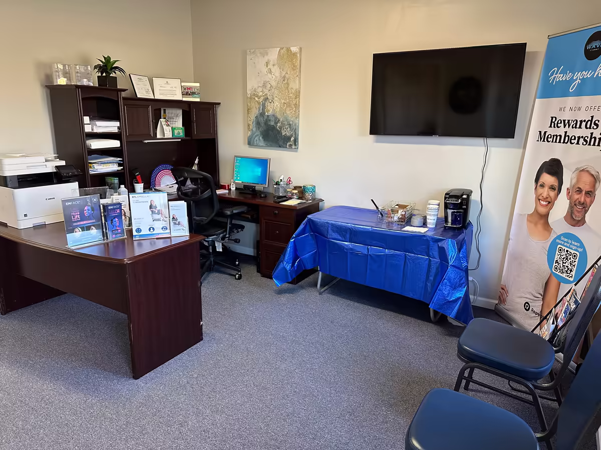 Front office at Wave It Away