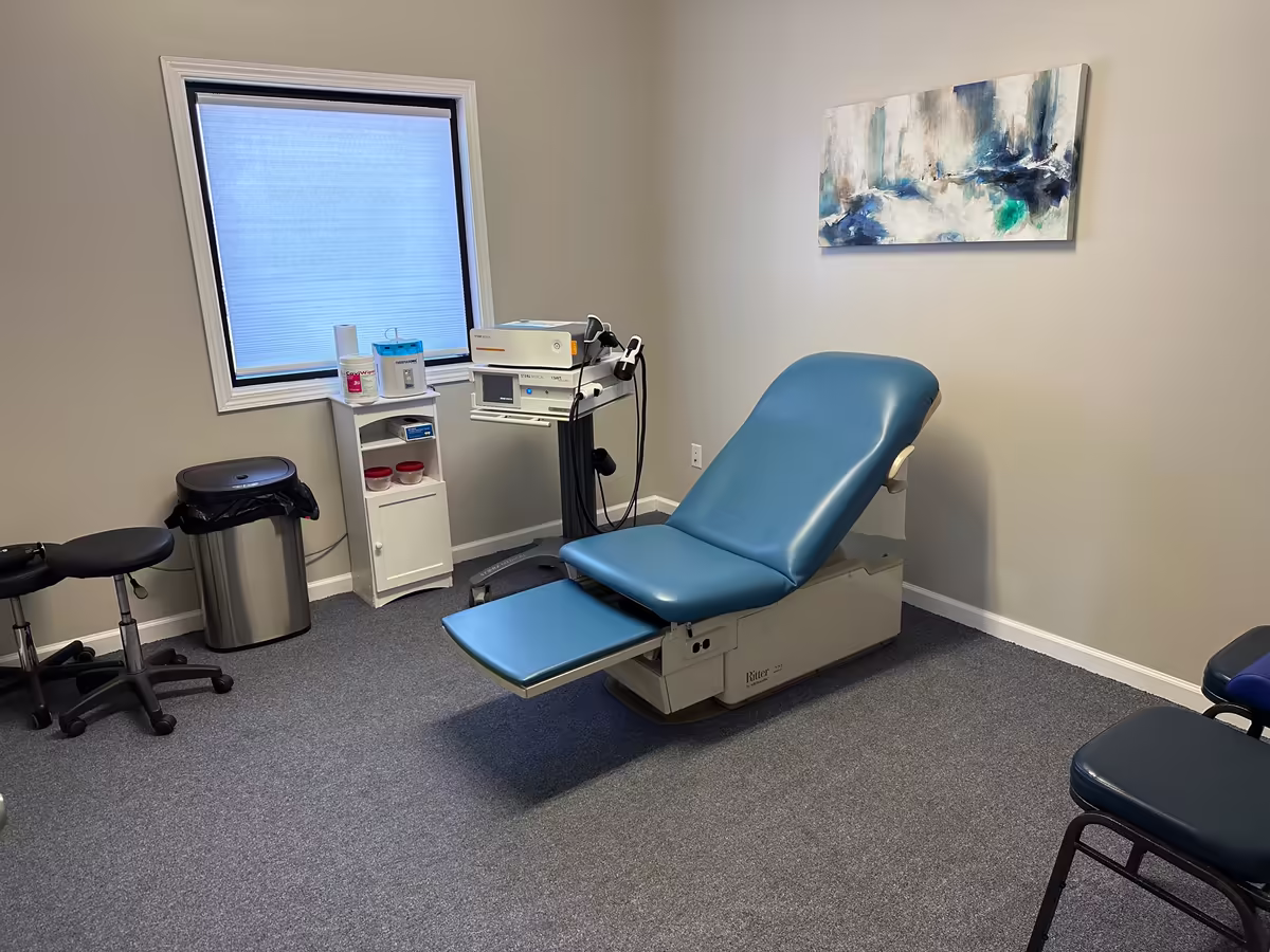 Shockwave treatment room